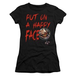 Batman - Juniors Happy Face T-Shirt