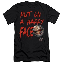 Batman - Mens Happy Face Premium Slim Fit T-Shirt