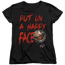 Batman - Womens Happy Face T-Shirt
