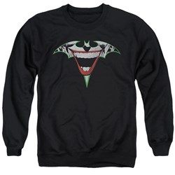 Batman - Mens Joker Bat Logo Sweater