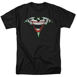 Batman - Mens Joker Bat Logo T-Shirt
