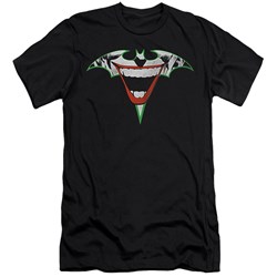 Batman - Mens Joker Bat Logo Slim Fit T-Shirt