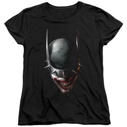Batman - Womens Batman Who Laughs Head T-Shirt