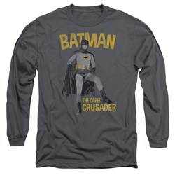 Batman Classic Tv - Mens Caped Crusader Longsleeve T-Shirt