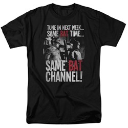 Batman Classic Tv - Mens Bat Channel T-Shirt