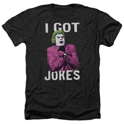 Batman Classic Tv - Mens Got Jokes Heather T-Shirt