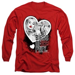 Birds Of Prey - Mens Heart Harley Long Sleeve T-Shirt