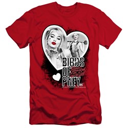 Birds Of Prey - Mens Heart Harley Premium Slim Fit T-Shirt