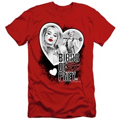 Birds Of Prey - Mens Heart Harley Slim Fit T-Shirt