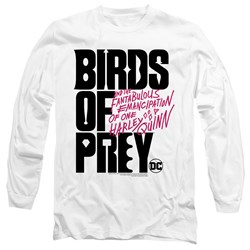 Birds Of Prey - Mens Birds Of Prey Logo Long Sleeve T-Shirt
