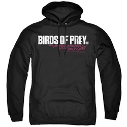 Birds Of Prey - Mens Horizontal Logo Pullover Hoodie