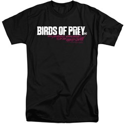 Birds Of Prey - Mens Horizontal Logo Tall T-Shirt