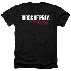 Birds Of Prey - Mens Horizontal Logo Heather T-Shirt