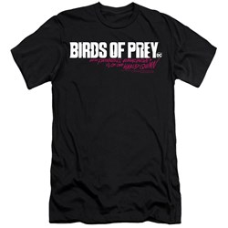 Birds Of Prey - Mens Horizontal Logo Slim Fit T-Shirt