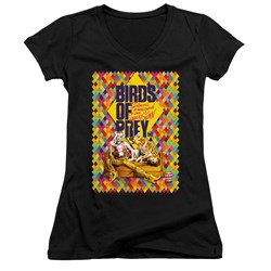Birds Of Prey - Juniors Couch V-Neck T-Shirt