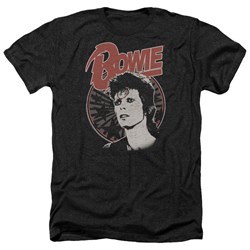 David Bowie - Mens Space Oddity Heather T-Shirt