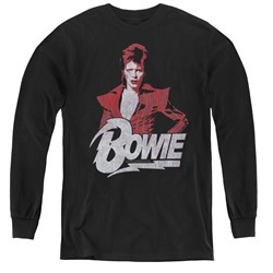 David Bowie - Youth Diamond David Long Sleeve T-Shirt