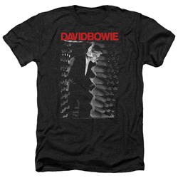 David Bowie - Mens Station To Station Heather T-Shirt