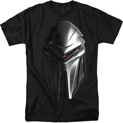 Battlestar Galactica - Cylon Head Adult T-Shirt In Black