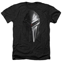 Battlestar Galactica - Mens Cylon Head Heather T-Shirt