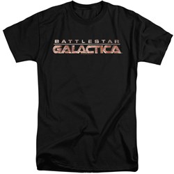 Battlestar Galactica - Mens Logo Tall T-Shirt