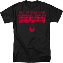 Battlestar Galactica - Mens It Will Happen Again T-Shirt