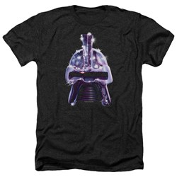 Bsg - Mens Retro Cylon Head Heather T-Shirt