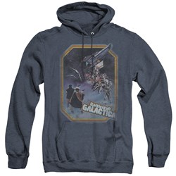 Battlestar Galactica - Mens Poster Iron On Hoodie