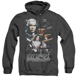 Battlestar Galactica - Mens 35Th Anniversary Collage Hoodie
