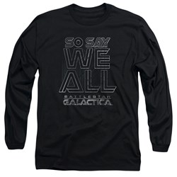Battlestar Galactica - Mens Together Now Longsleeve T-Shirt