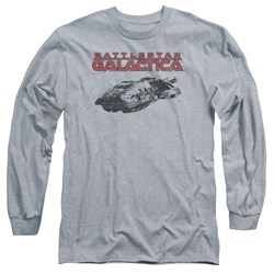 Battlestar Galactica - Mens Ship Logo Longsleeve T-Shirt