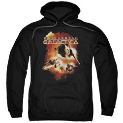 Battlestar Galactica - Mens Vipers Stretch Pullover Hoodie