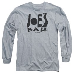 Battlestar Galactica - Mens Joes Bar Logo Long Sleeve T-Shirt