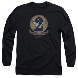 Battlestar Galactica - Mens Strike Fighters Badge Long Sleeve T-Shirt