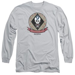 Battlestar Galactica - Mens Headhunters Badge Long Sleeve T-Shirt
