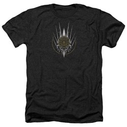 Battlestar Galactica - Mens Crest Of Ships Heather T-Shirt