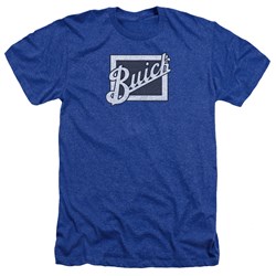 Buick - Mens Distressed Emblem Heather T-Shirt