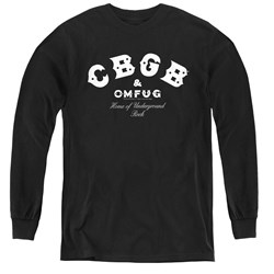 Cbgb - Youth Classic Logo Long Sleeve T-Shirt