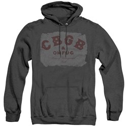Cbgb - Mens Crumbled Logo Hoodie