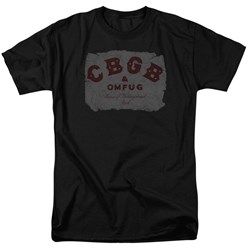 Cbgb - Mens Crumbled Logo T-Shirt
