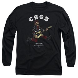 Cbgb - Mens Skull Jump Long Sleeve T-Shirt