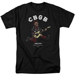 Cbgb - Mens Skull Jump T-Shirt