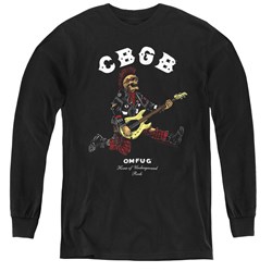 Cbgb - Youth Skull Jump Long Sleeve T-Shirt