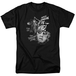 Twilight Zone - Mens Someone On The Wing T-Shirt In Black