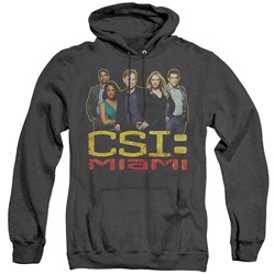 Csi:Miami - Mens The Cast In Black Hoodie