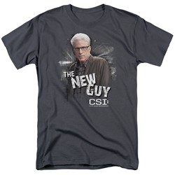Csi - Mens The New Guy T-Shirt In Charcoal