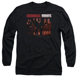Criminal Minds - Mens The Crew Long Sleeve Shirt In Black