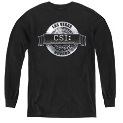 Csi - Youth Rendered Logo Long Sleeve T-Shirt