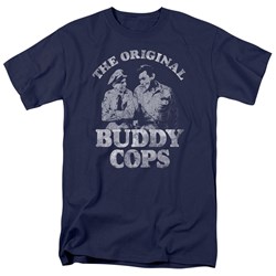 Andy Griffith - Mens Buddy Cops T-Shirt In Navy