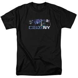 Csi Ny - Mens Never Rests T-Shirt In Black